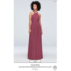 David’s Bridal Bridesmaids Dress in Chanti sz 0